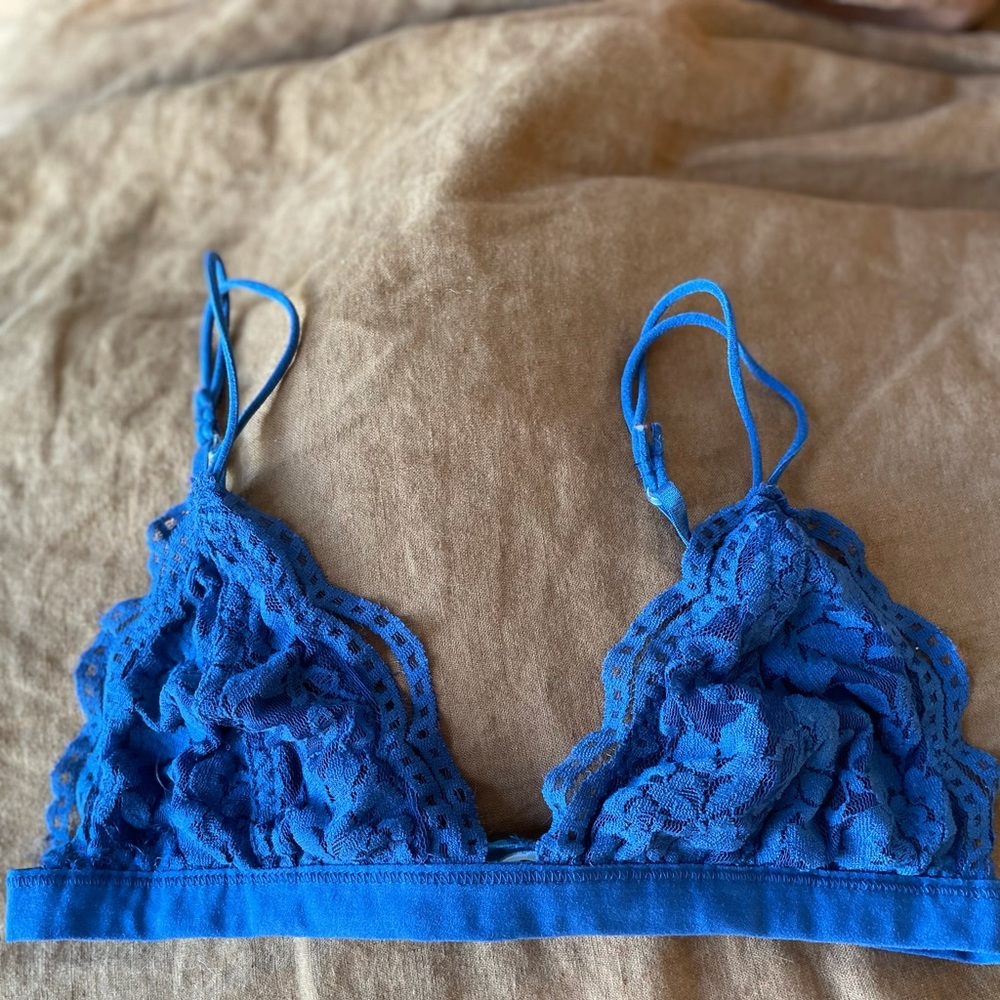 Lacey Blue Bralette